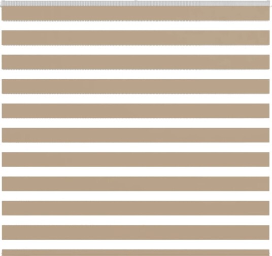 Sebragardin sandbrun 165x150 cm stoff bredde 160,9 polyester