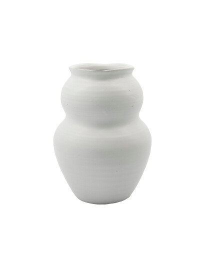 house doctor Juno Vase White House Doctor WHITE H22.5CM