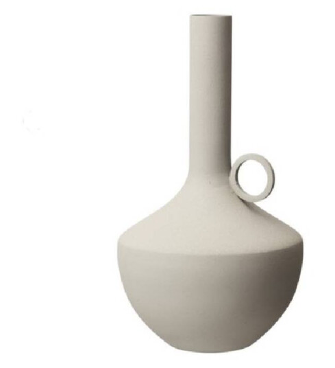 Wikholm Beige Linea vase