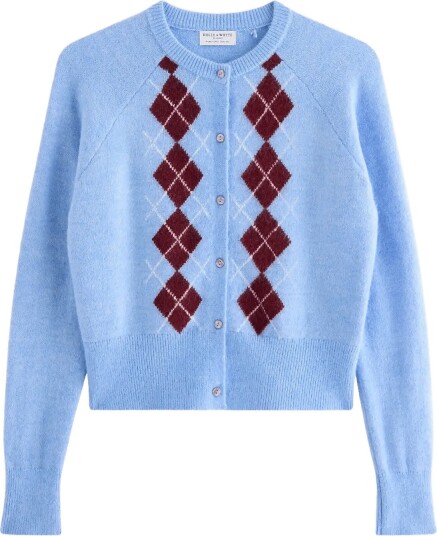Lindex Fine Knit Cardigan   Blue   S