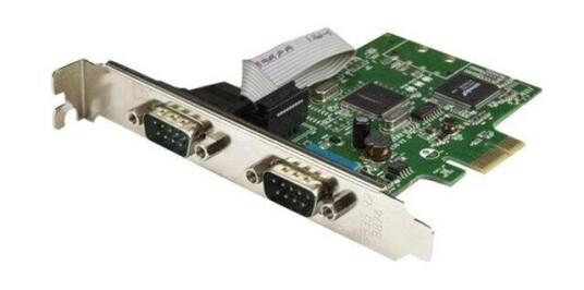 StarTech.com 2-Port PCI Express Serial Card with 16C1050 UART - serial adapter