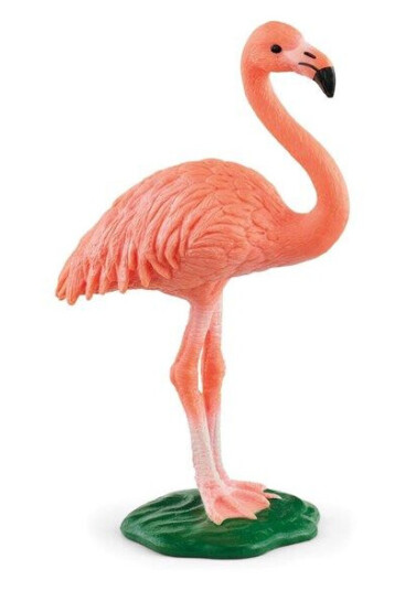 Schleich Wild Life Flamingo Figur i Plast - 8,9 cm
