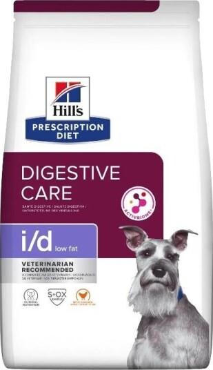 Hill's i/d Low Fat Hundefôr med Kylling 1,5 kg - Lettfordøyelig Veterinærfôr