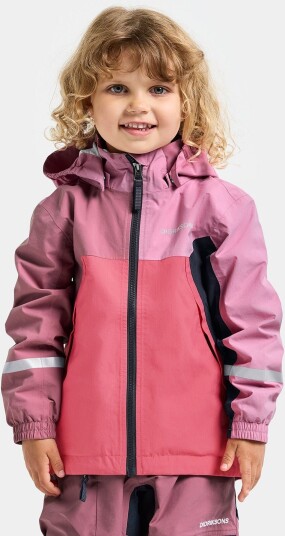 Didriksons Kids" Pilvi Jacket 2 Heather Pink 104/110 cm
