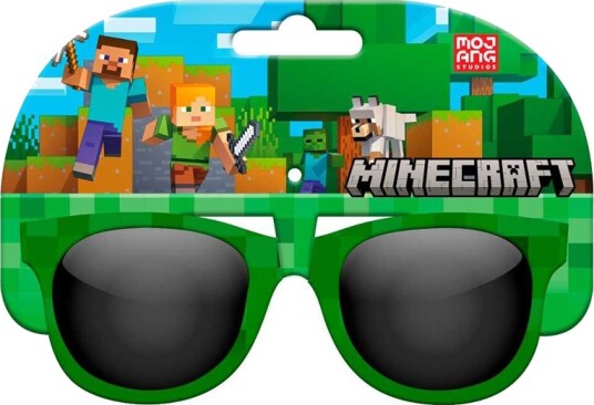 Minecraft Solbriller – Grønn Minecraft Solbriller – Grønn