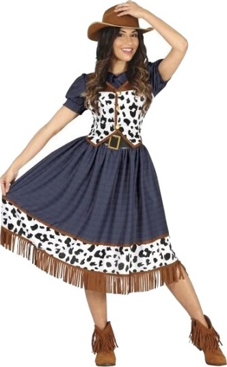 Fiesta Cowgirl Kostyme Fiesta Cowgirl Kostyme
