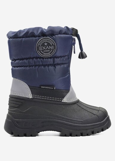 Exani Tide Jr Blue 33 Snow Boots Exani Tide Jr Blue 33 Snow Boots