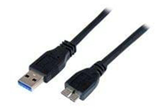 StarTech SuperSpeed 1m USB 3.0 A til Micro B Kabel Svart