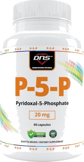 P-5-P Vitamin B6 60 kapsler P-5-P Vitamin B6 60 kapsler