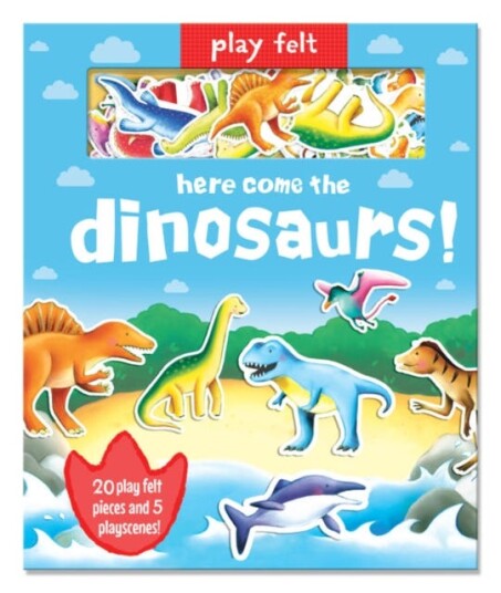 Play Felt Here Come the Dinosaurs Activity Book Play Felt Here Come the Dinosaurs Activity Book
