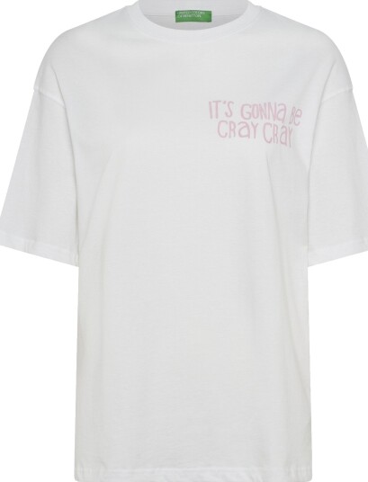 United Colors of Benetton T Shirt   White   S