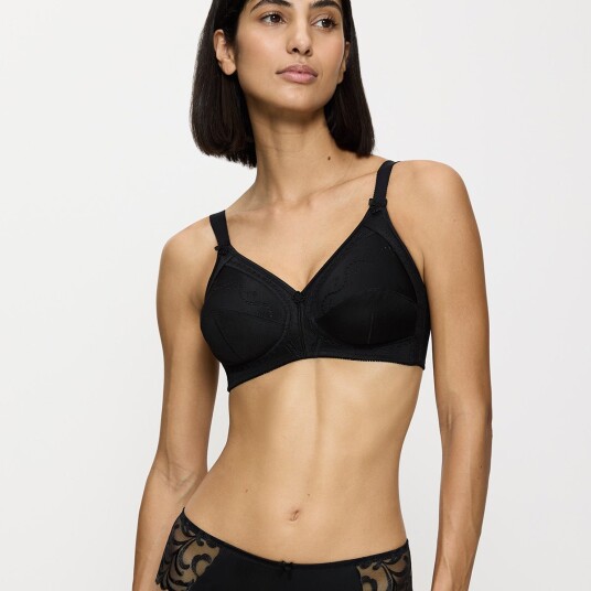 Triumph BH Doreen + Cotton N Svart B 80 Dame Triumph BH Doreen + Cotton N Svart B 80 Dame