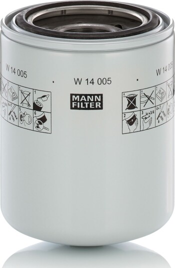 MANN-FILTER W 14 005 Filter, arbeidshydraulikk
