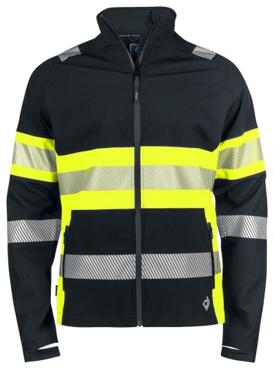 ProJob 6442 Funksjonsjakke En Iso 20471 Kl 1 Yellow/Black S ProJob 6442 Funksjonsjakke En Iso 20471 Kl 1 Yellow/Black S