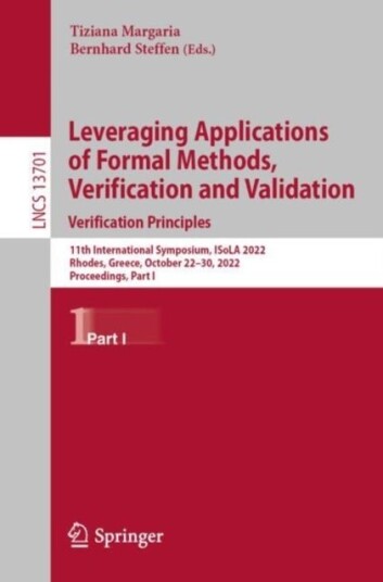 Leveraging Applications of Formal Methods Verification and Validation. Verification Principles Leveraging Applications of Formal Methods Verification and Validation. Verification Principles