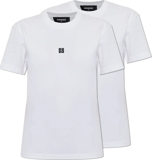 Dsquared2 Dame Topper Hvit XS, Dsquared2 Dame Topper Hvit XS,