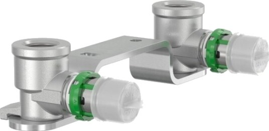 Comap Koblingssett Innfelt Loddebar Multiskin Messing/Forzinket 16X1/2 Avstand 150 Mm Med Forskyvning 7507W1612