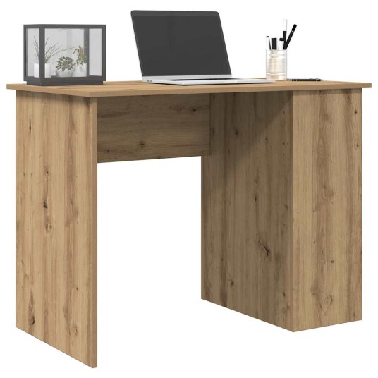 Skrivebord artisan eik 100x55x75 cm konstruert tre Skrivebord artisan eik 100x55x75 cm konstruert tre