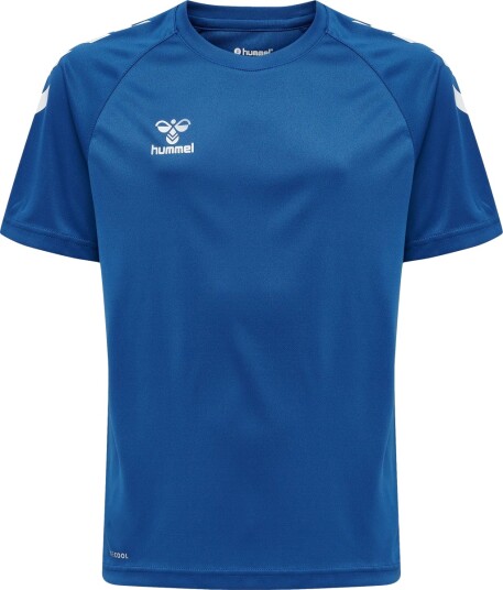 hummel Core XK Poly Trenings T skjorte Barn Blå 164