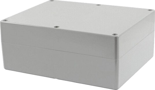 Hammond Electronics 1555YA2GY Polykarbonat Grå Kabinett