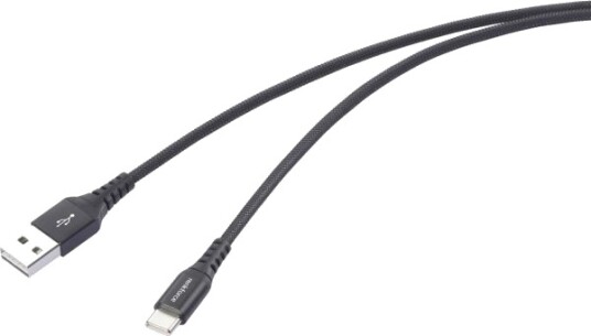 Renkforce Usb-Kabel Usb 2.0 Usb-A Hann Til Usb-C Hann Svart Ekstra Fleksibel Rf-6872332
