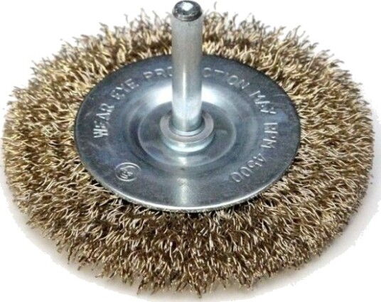 Dedra Messingtråd Skivebørste 63 Mm Med Spindel F31 063