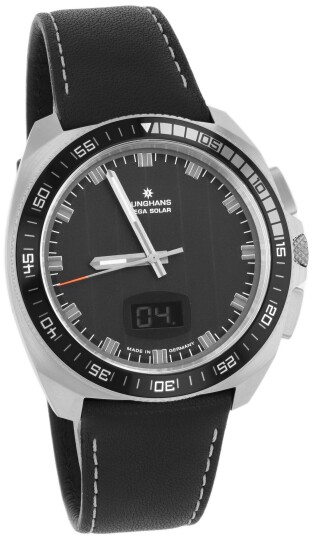 Junghans 1972 Mega Solar Herreklokke 56/4210.00 Lær Ø43.3 mm