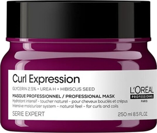 L'Oréal Professionnel Série Expert Curl Expression Intensive Moisturiser Rich Hårmaske 250ml L'Oréal Professionnel Série Expert Curl Expression Intensive Moisturiser Rich Hårmaske 250ml