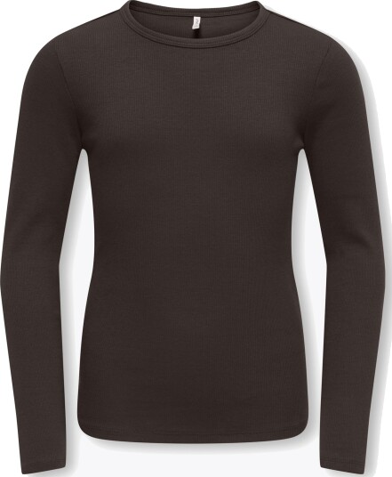 Kids Only Lucky Long Sleeve O Neck Top Brun 122/128 Kids Only Lucky Long Sleeve O Neck Top Brun 122/128