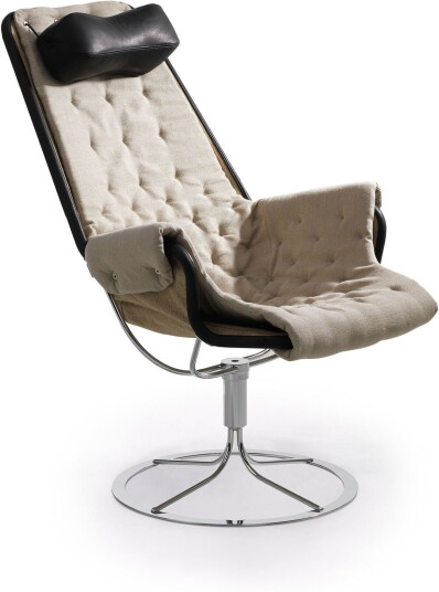 Dux Dux Jetson Match Dakota 88/flax 21 Lenestoler Bruno Mathsson Svart Lær/naturlig Materiale/metall/syntetisk