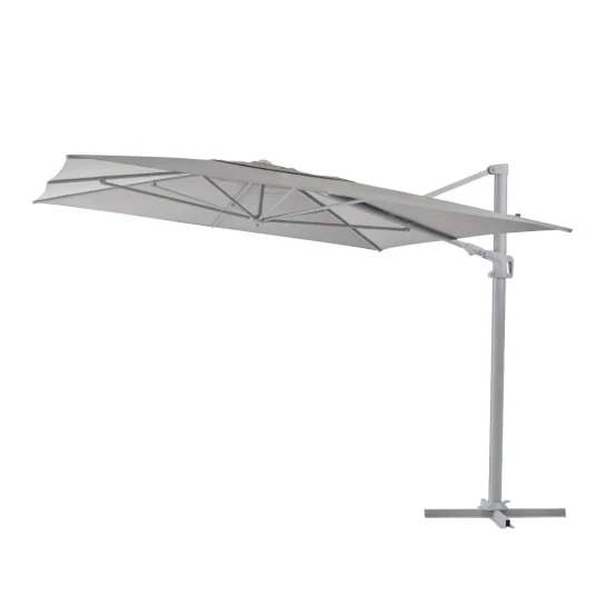 Brafab Vinovo parasoll 300x300 cm Light grey / Khaki Brafab Vinovo parasoll 300x300 cm Light grey / Khaki