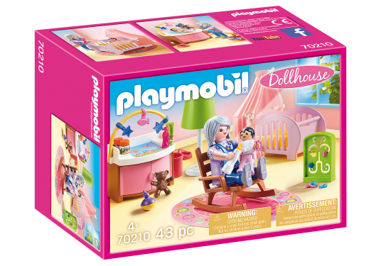 Playmobil Dollhouse - Barnerommet 70210
