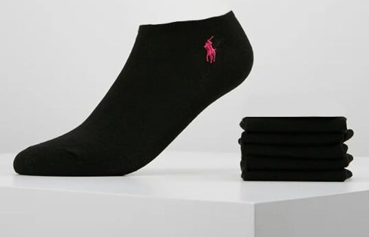US POLO ASSN.  Ariz 3 pk. No Show Ankelsokker   black 36 39