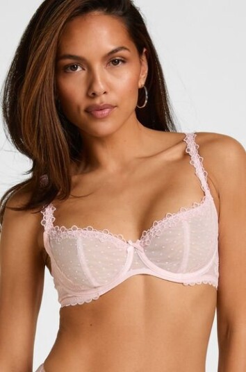 Hunkemöller Ikke Polstret BH Med Bøyle Eleanora Rosa