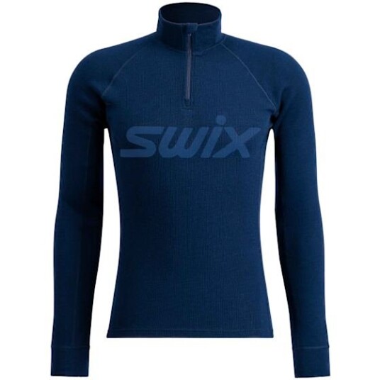 Swix Men's RaceX Merino Half Zip M Dark Navy