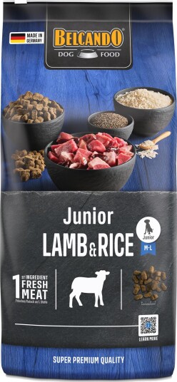 Belcando Tørrfôr Junior & Ris Lam 12.5 kg