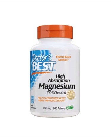 Doctor's Best - Chelated Magnesium 240x100mg Doctor's Best - Chelated Magnesium 240x100mg