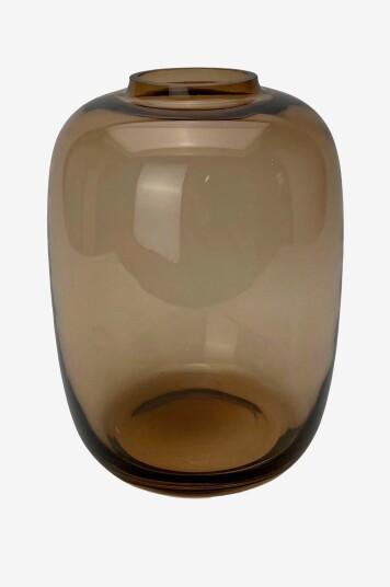 Zelected by Houze   Vase Belora grand   Brun