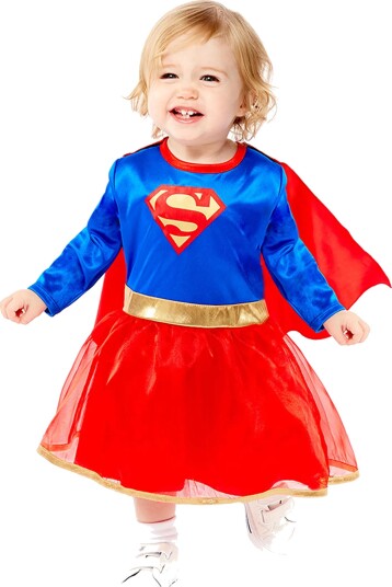 Supergirl Baby Kostyme - 18-24 månader