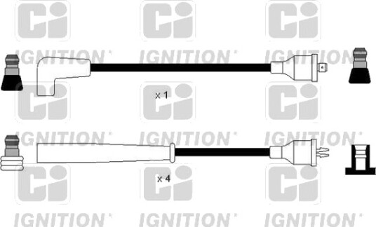 Tennplugg kabelsett QUINTON HAZELL XC1166