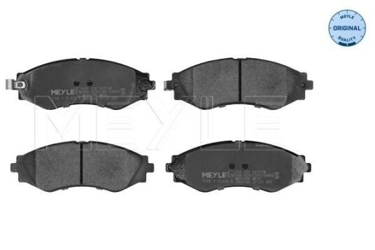 Bremseklosser MEYLE 025 232 3417/W