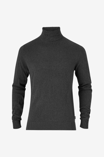 Jack & Jones Genser jjeEmil Knit Roll Neck Sts Grå Jack & Jones Genser jjeEmil Knit Roll Neck Sts Grå