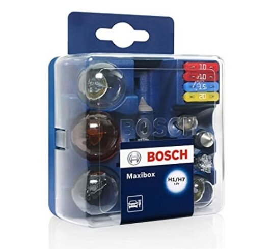 Bosch Pæresett H1/H7 Maxibox 9 deler 1987301120