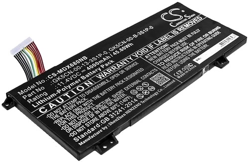 Batteri til Mechrevo Z2 Air MDX680NB