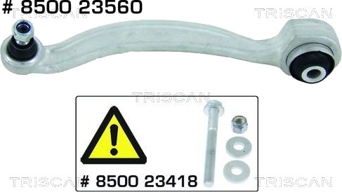 TRISCAN 8500 23560 Bærearm TRISCAN 8500 23560 Bærearm