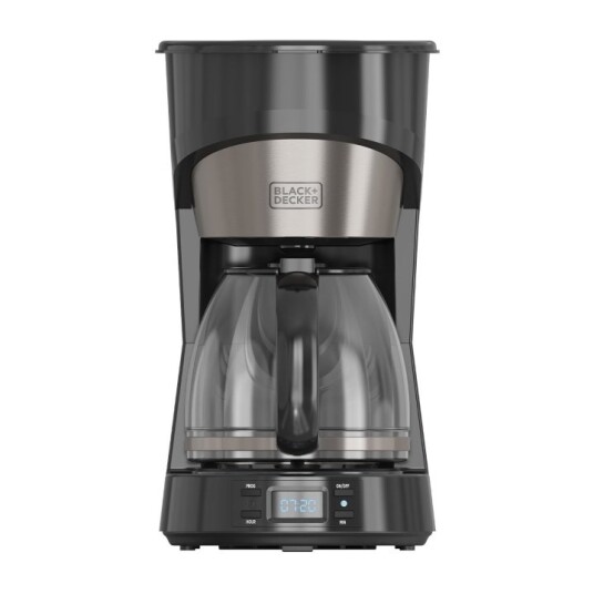 BLACK+DECKER Kaffetrakter LCD 12 Kopper BLACK+DECKER Kaffetrakter LCD 12 Kopper