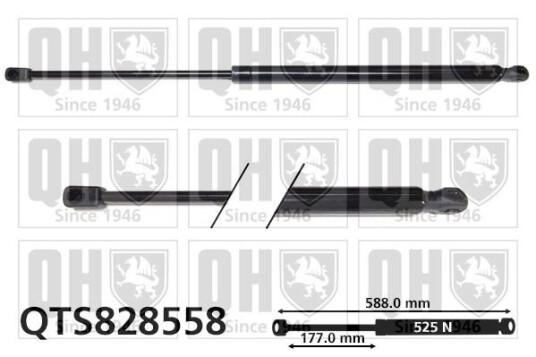 Baklukedemper QUINTON HAZELL QTS828558