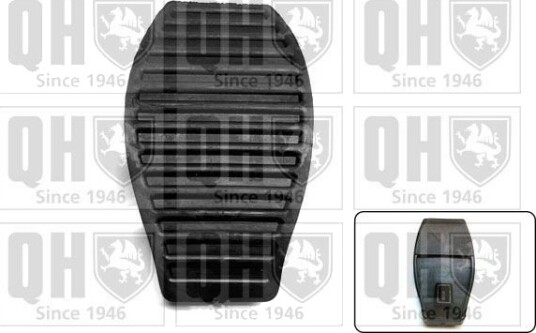 Pedalbelegg, clutchpedal QUINTON HAZELL EM1815K