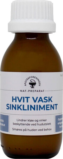 Hvit vask - Sinkliniment NAF 100 ML Hvit vask - Sinkliniment NAF 100 ML