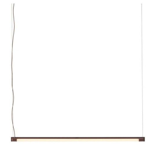 Muuto Fin Taklampe 90 Dyp Rød